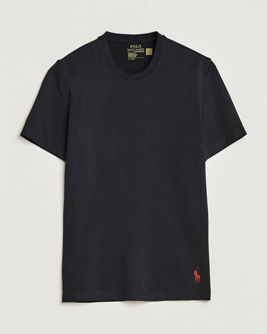 Heren | T-shirts | Polo Ralph Lauren | Active Crew Neck Tee Polo Black