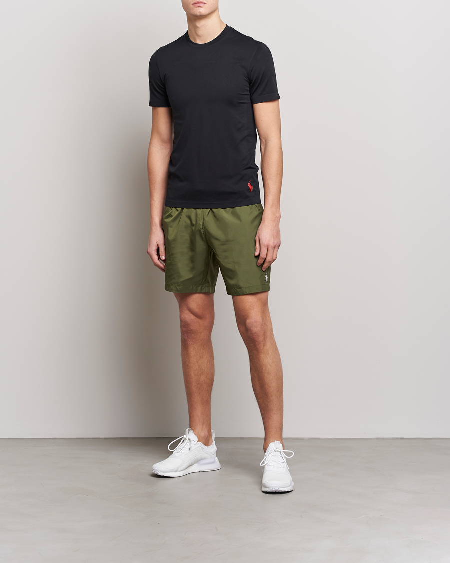 Heren | T-shirts | Polo Ralph Lauren | Active Crew Neck Tee Polo Black