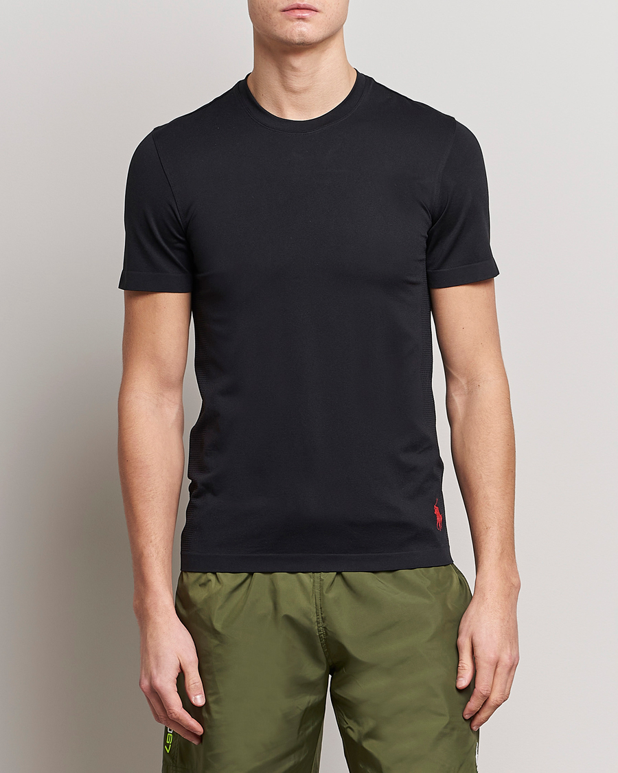 Heren | T-shirts | Polo Ralph Lauren | Active Crew Neck Tee Polo Black