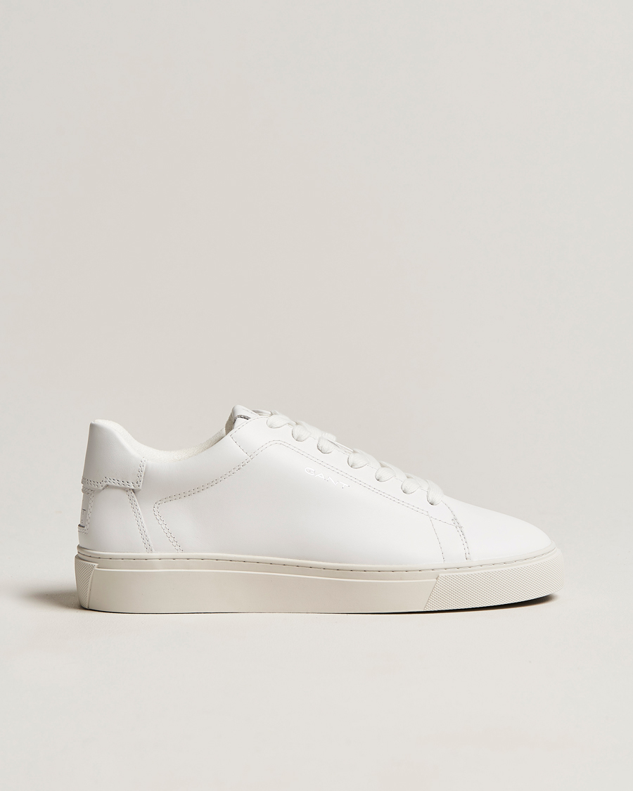 Homme | GANT Mc Julien Leather Sneaker White | GANT | Mc Julien Leather Sneaker White