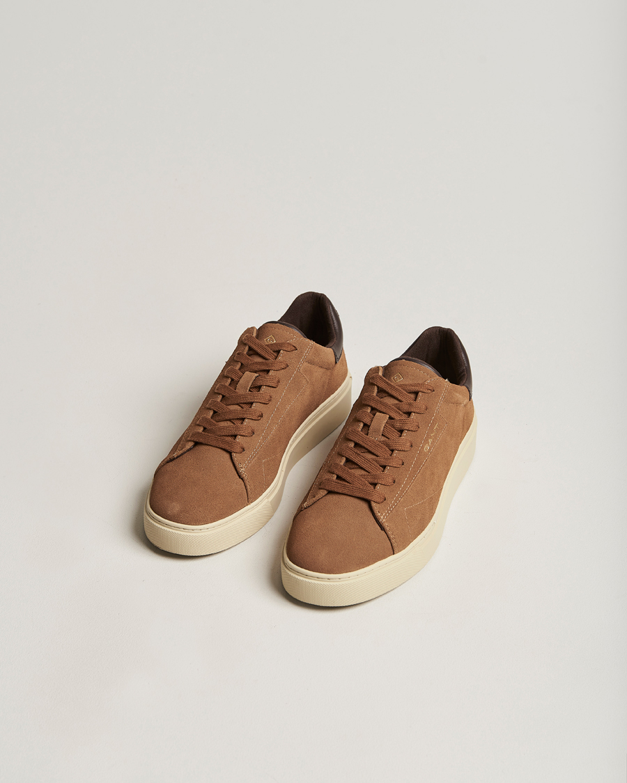Homme | GANT Mc Julien Suede Sneaker Walnut | GANT | Mc Julien Suede Sneaker Walnut