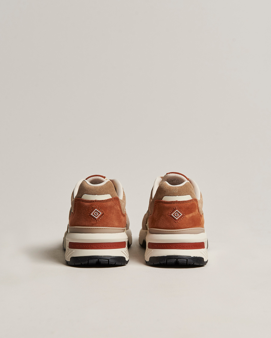 Heren | GANT Carst Running Sneaker Beige/Earth | GANT | Carst Running Sneaker Beige/Earth