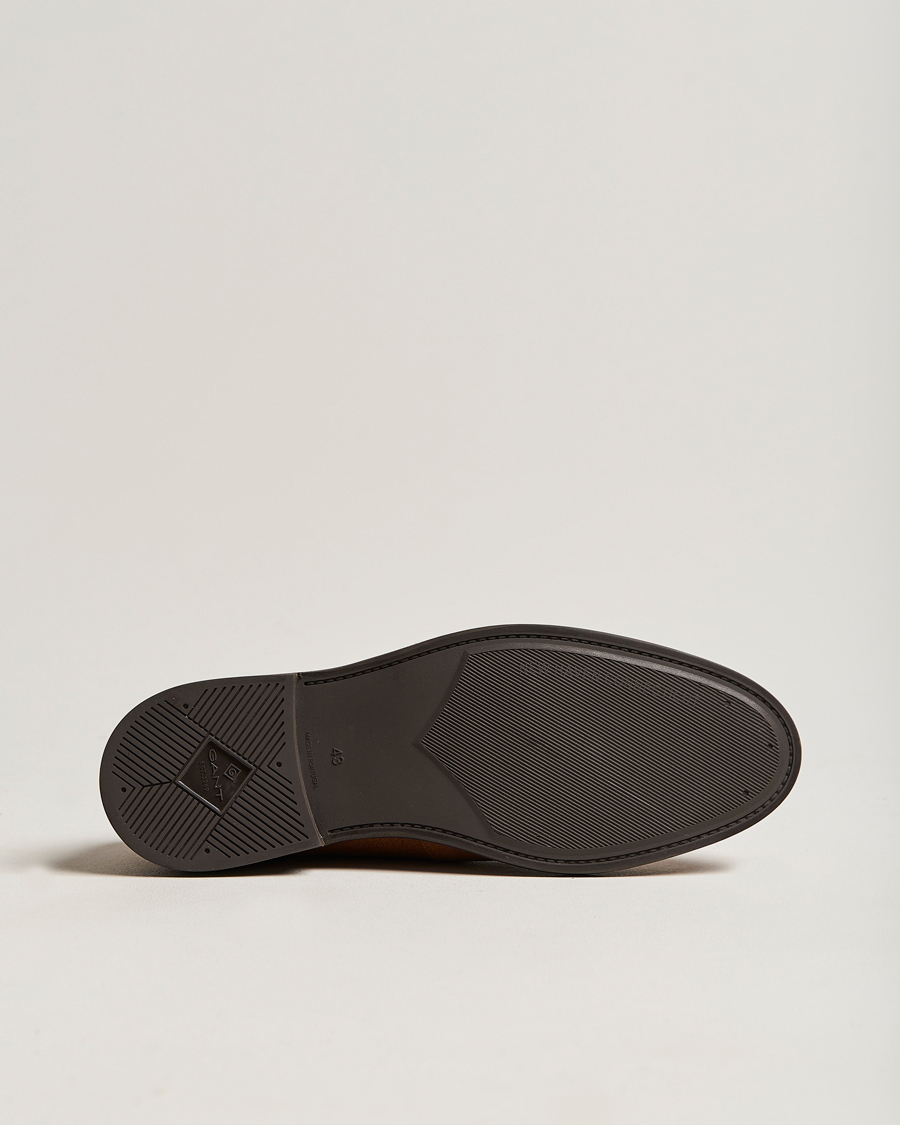 Heren | GANT St Akron Suede Derby Cognac | GANT | St Akron Suede Derby Cognac