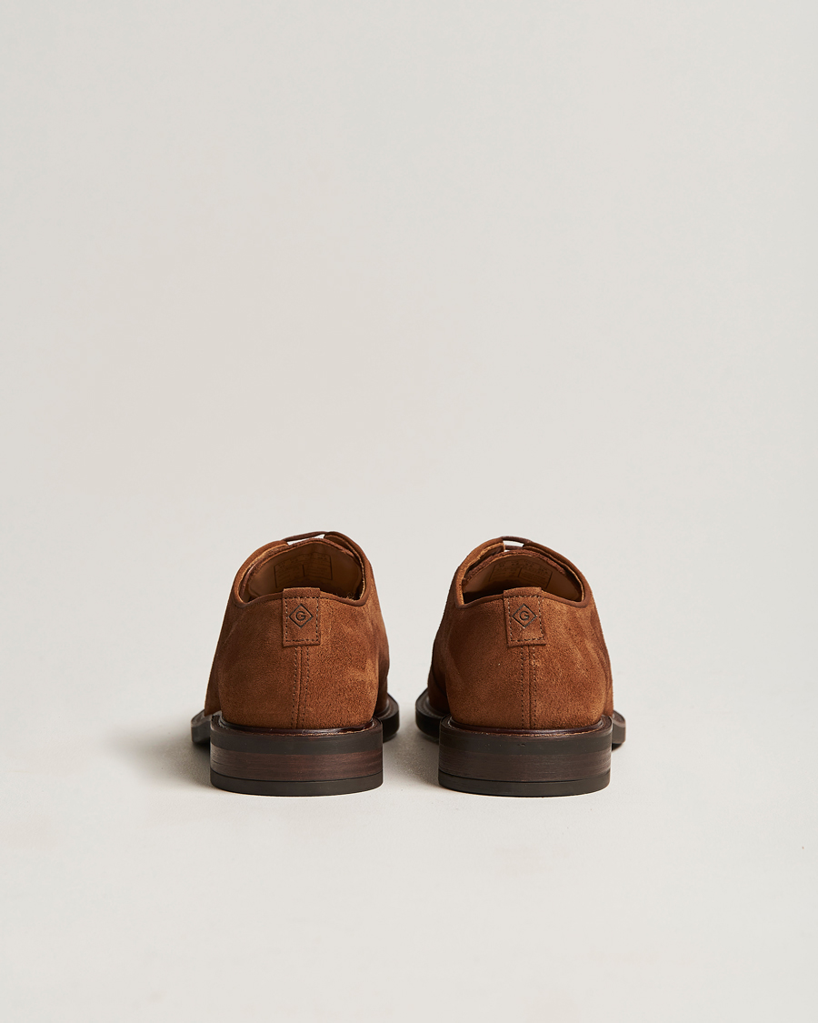 Heren | GANT St Akron Suede Derby Cognac | GANT | St Akron Suede Derby Cognac
