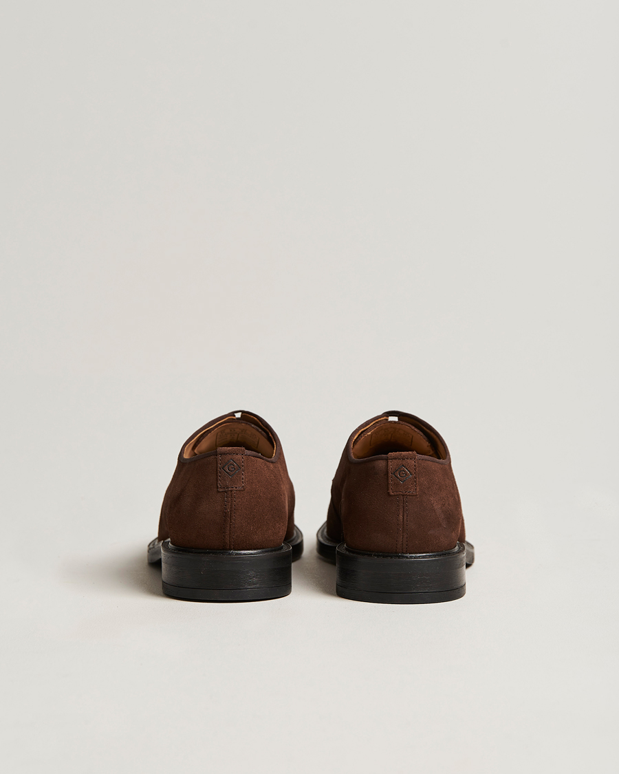 Homme | GANT St Akron Suede Derby Dark Brown | GANT | St Akron Suede Derby Dark Brown