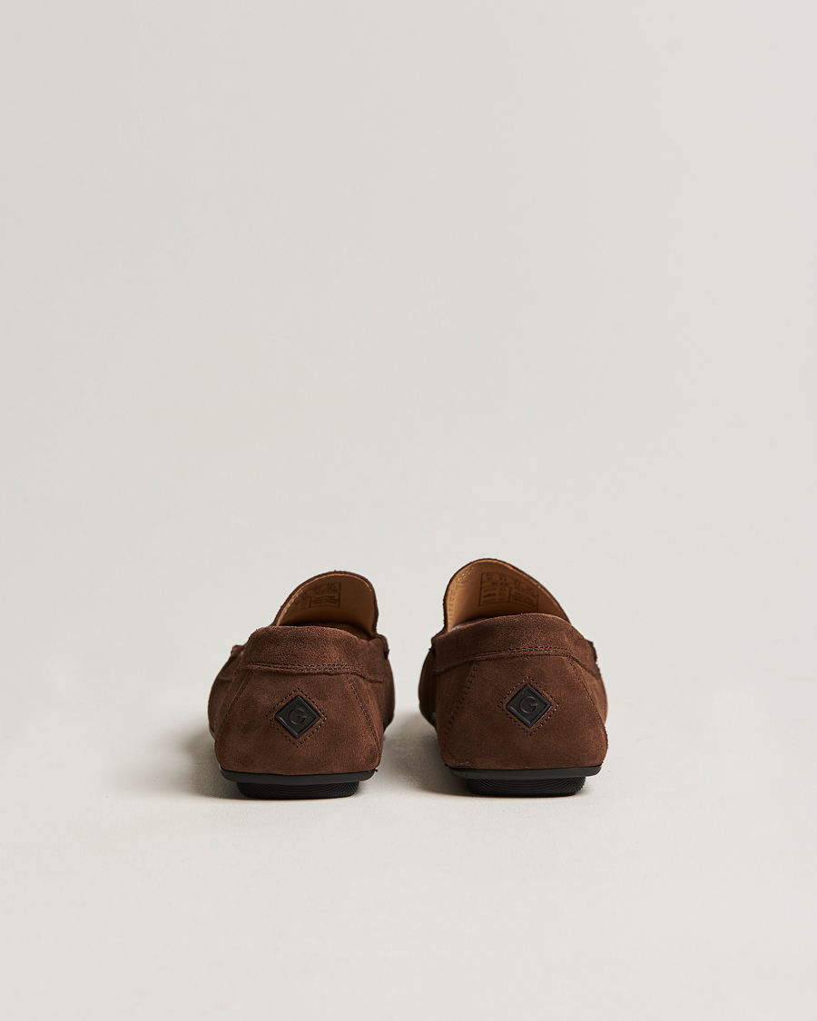 Homme | GANT Mc Bay Suede Car Shoe Dark Brown | Gant | Mc Bay Suede Car Shoe Dark Brown