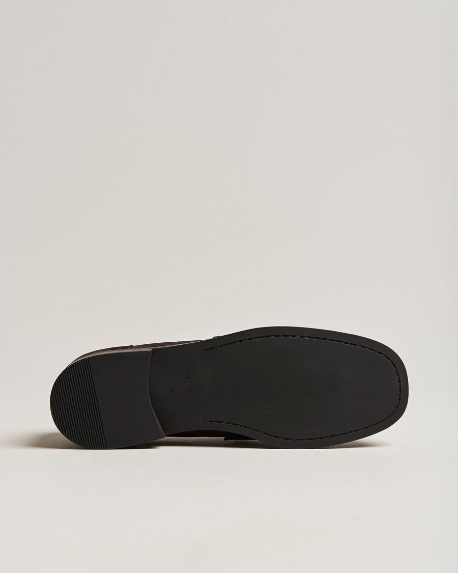 Homme | GANT Louon Suede Loafer Espresso | GANT | Louon Suede Loafer Espresso