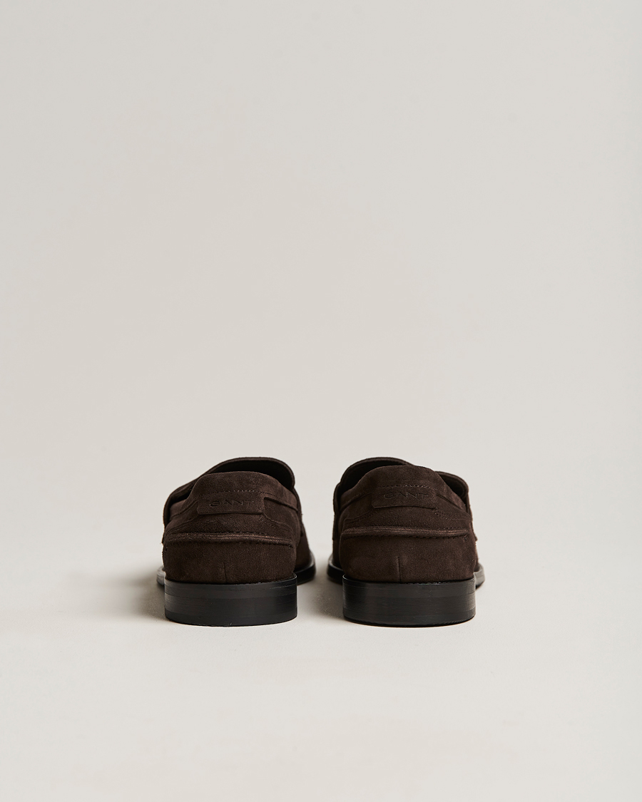 Homme | GANT Louon Suede Loafer Espresso | GANT | Louon Suede Loafer Espresso