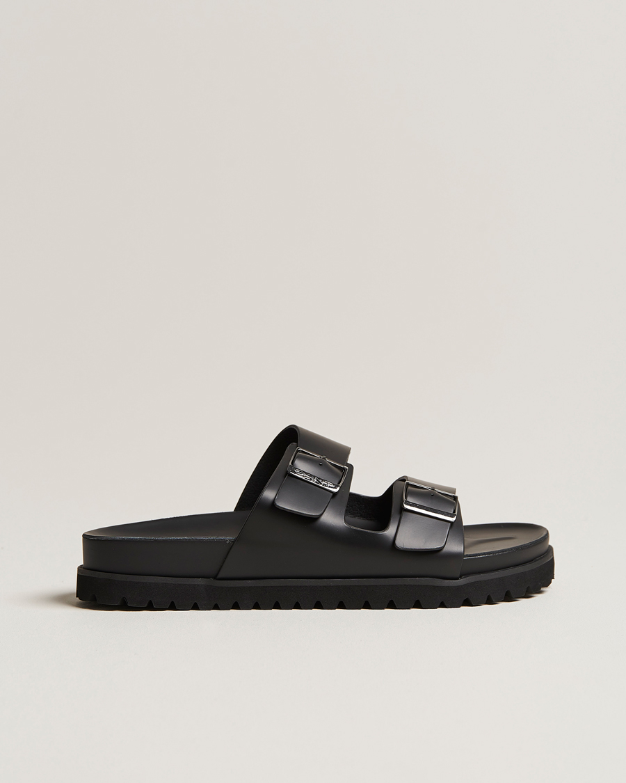 Homme | GANT Primapal Leather Sandal Black | Gant | Primapal Leather Sandal Black