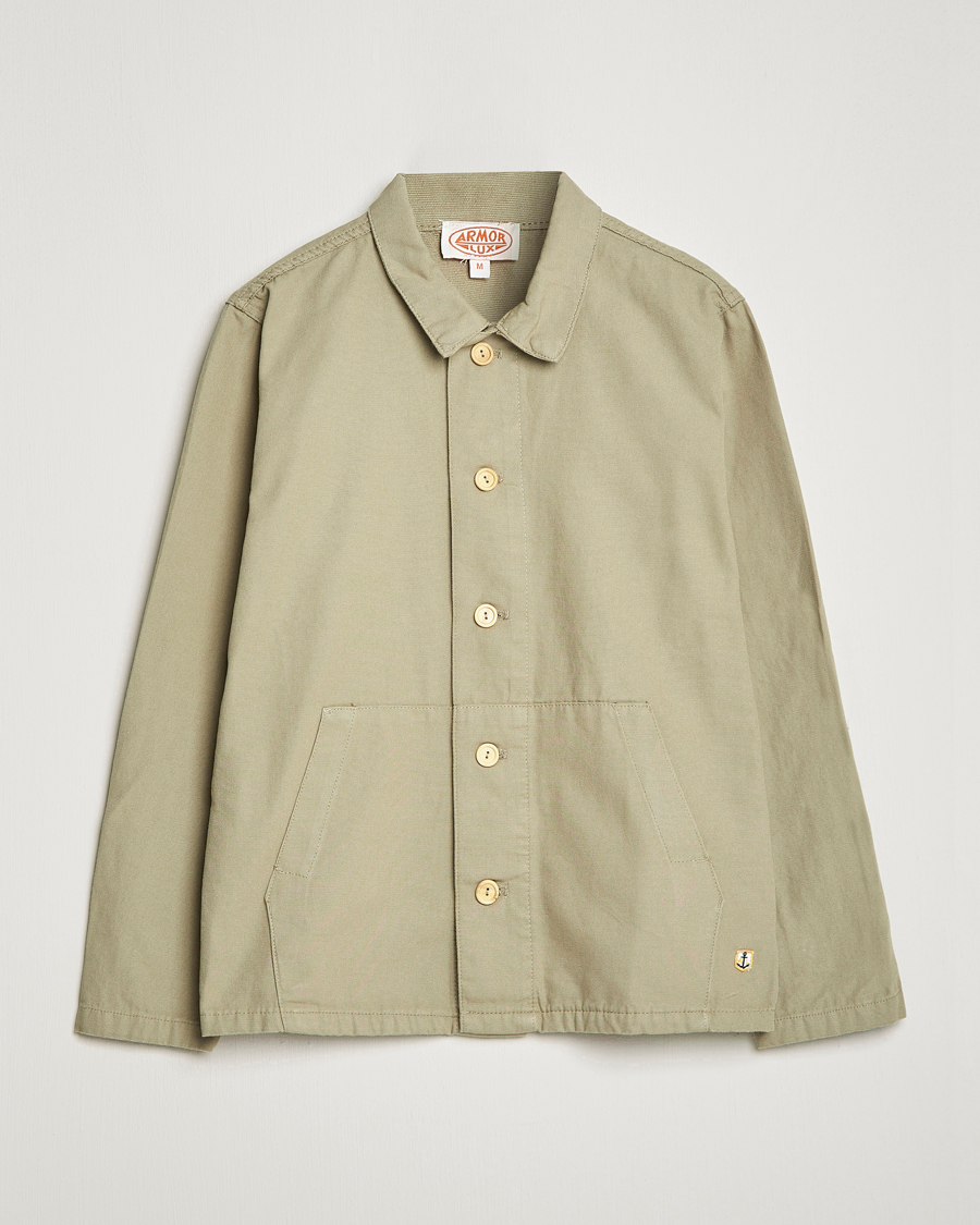Homme | Chemises | Armor-lux | Veste Pecheur Heritage Overshirt Argile