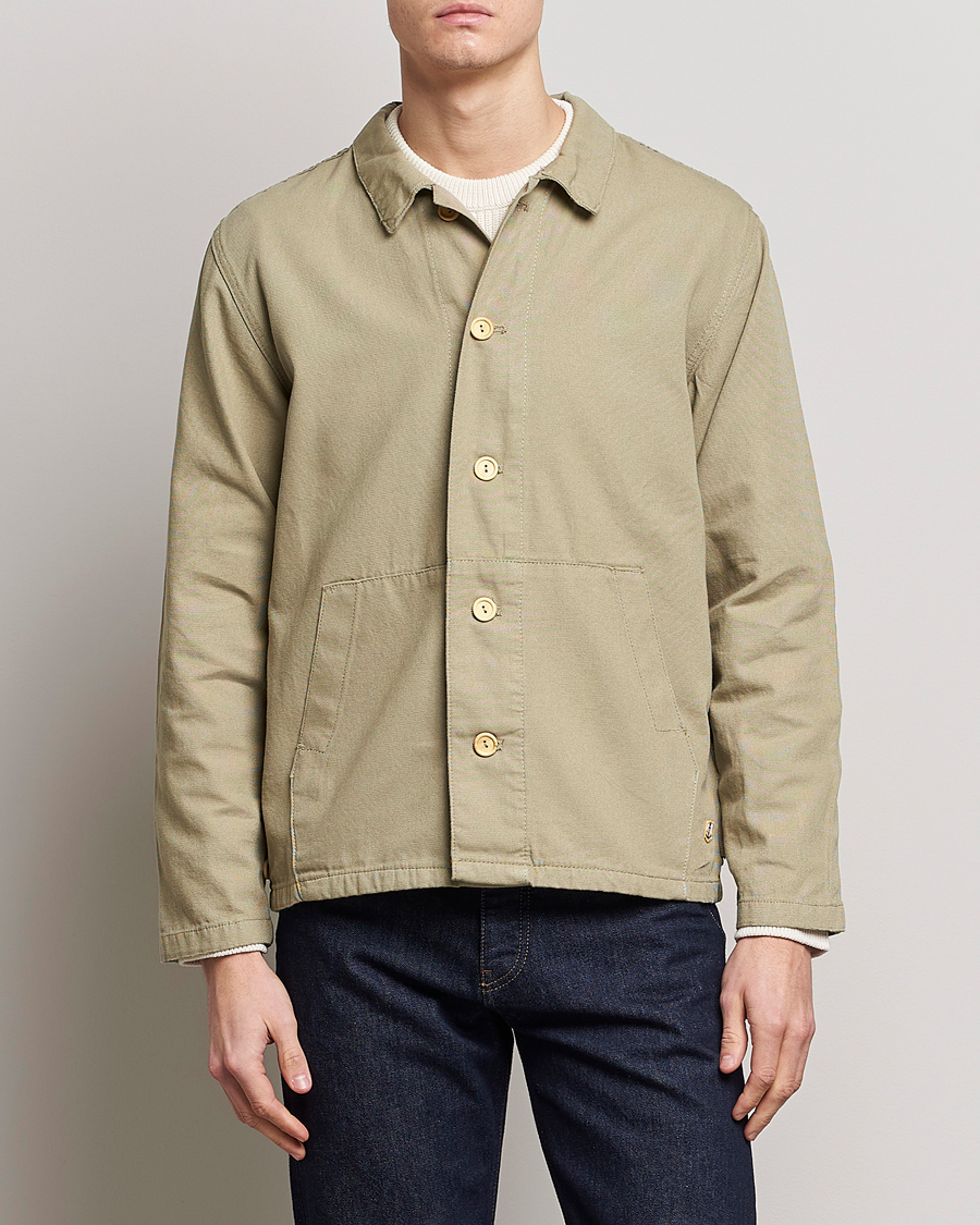 Homme | Chemises | Armor-lux | Veste Pecheur Heritage Overshirt Argile