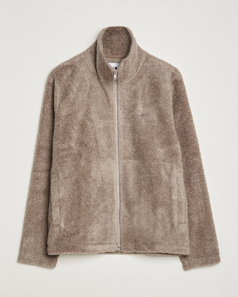 Homme | Pulls Et Tricots | NN07 | Nil Pile Full Zip Jacket Iron