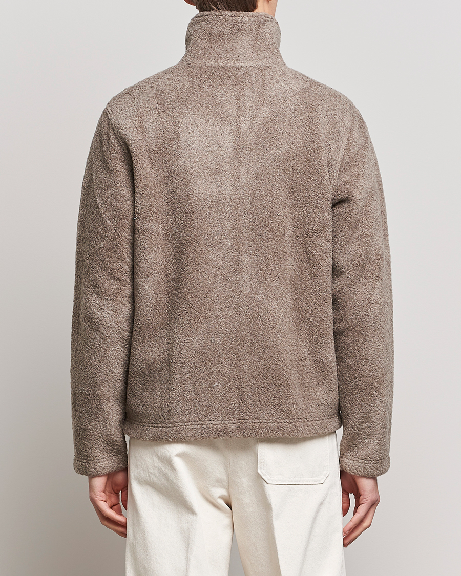 Homme | Pulls Et Tricots | NN07 | Nil Pile Full Zip Jacket Iron