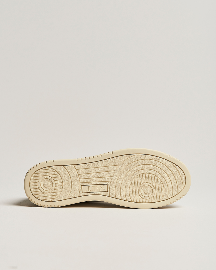 Heren | Sneakers | Autry | Medalist Low Sneaker White/Green