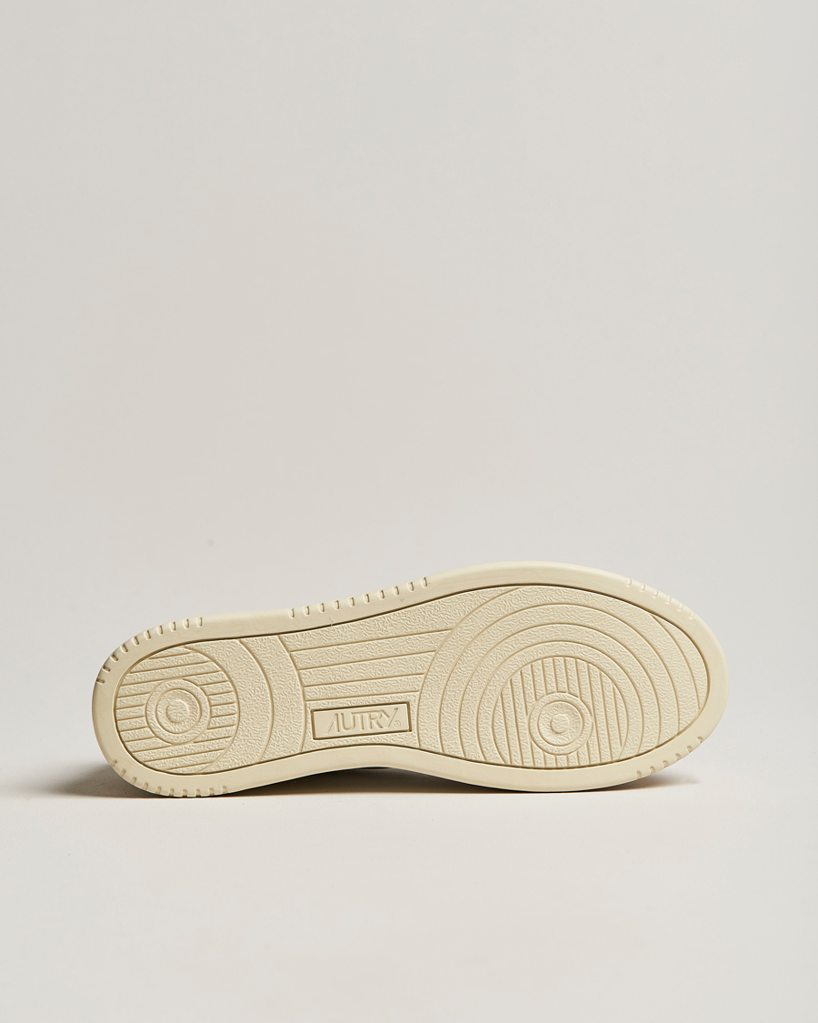 Homme | Autry Medalist Low Leather/Suede Sneaker White | Autry | Medalist Low Leather/Suede Sneaker White