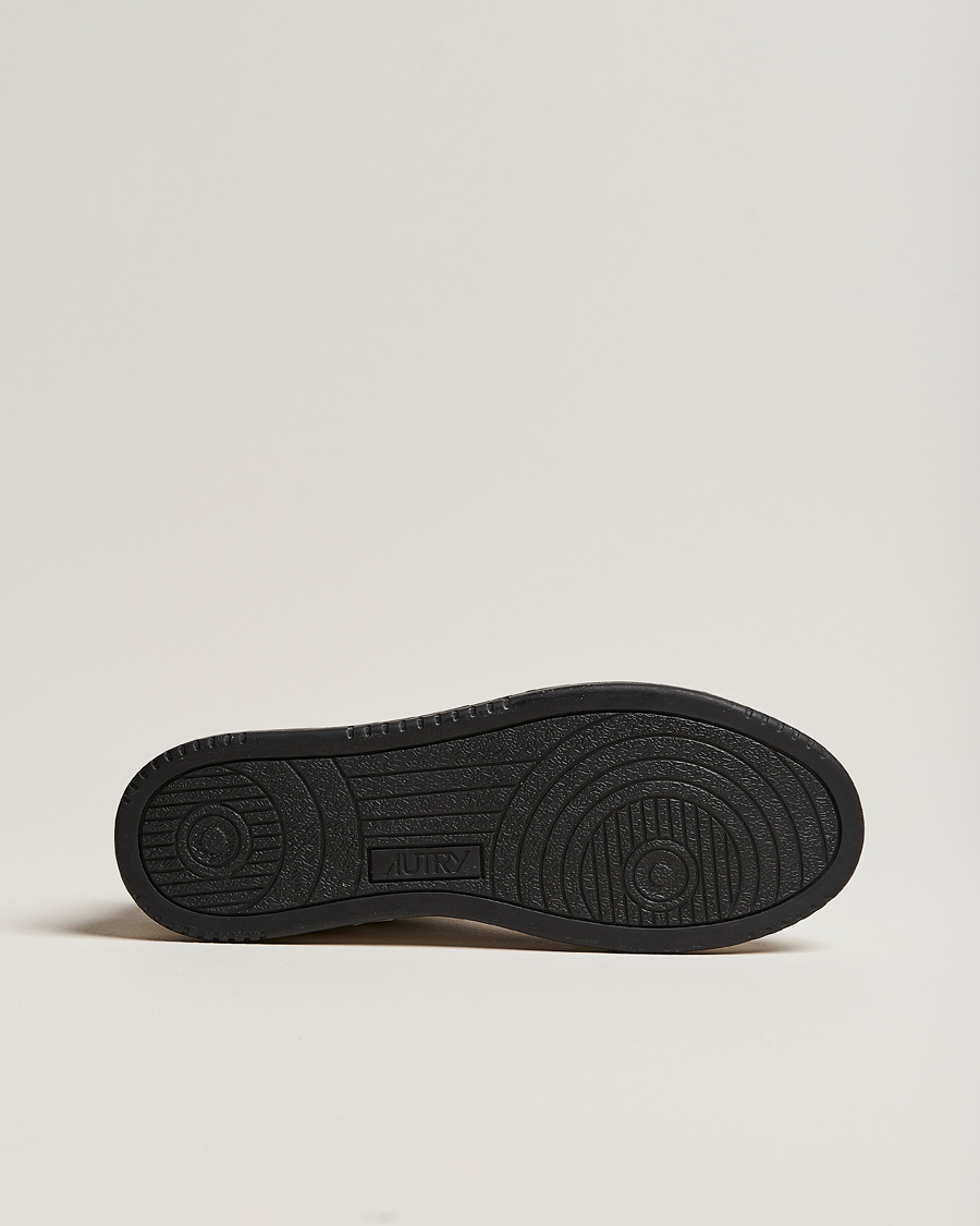Heren | Sneakers | Autry | Medalist Low Super Soft Goat Leather Sneaker White/Black