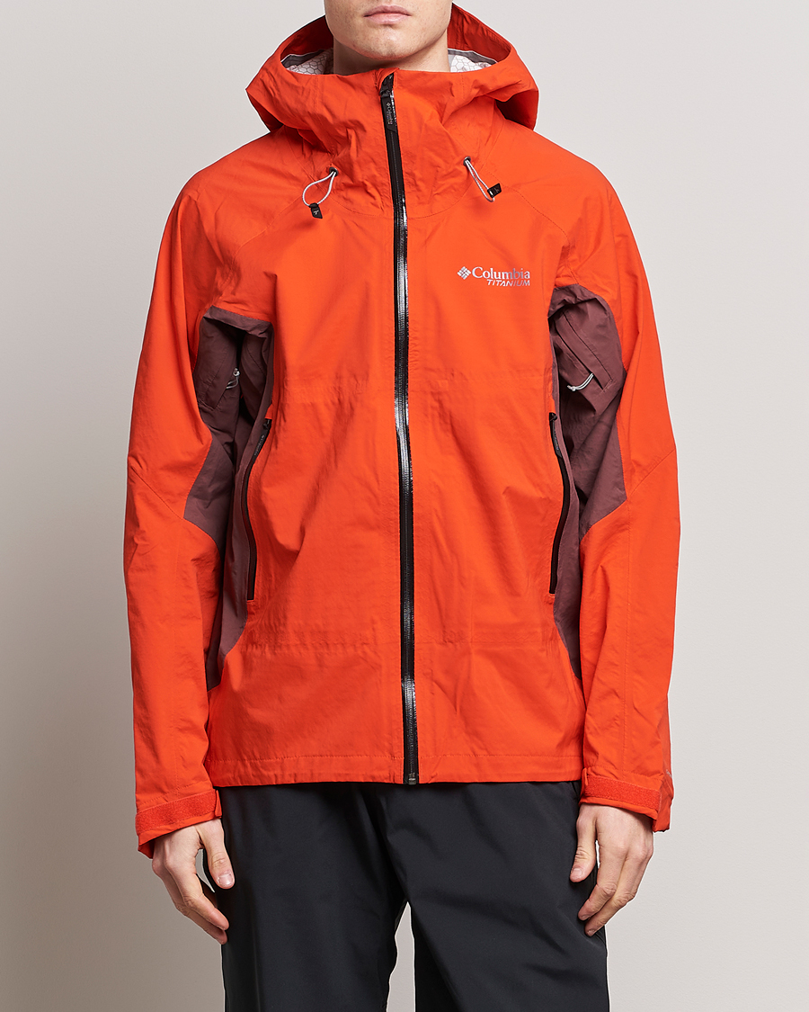 Homme | Manteaux Et Vestes | Columbia | Mazama Trail Shell Waterproof Jacket Spicy