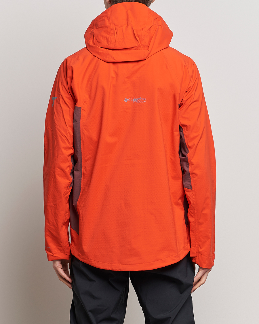 Homme | Manteaux Et Vestes | Columbia | Mazama Trail Shell Waterproof Jacket Spicy