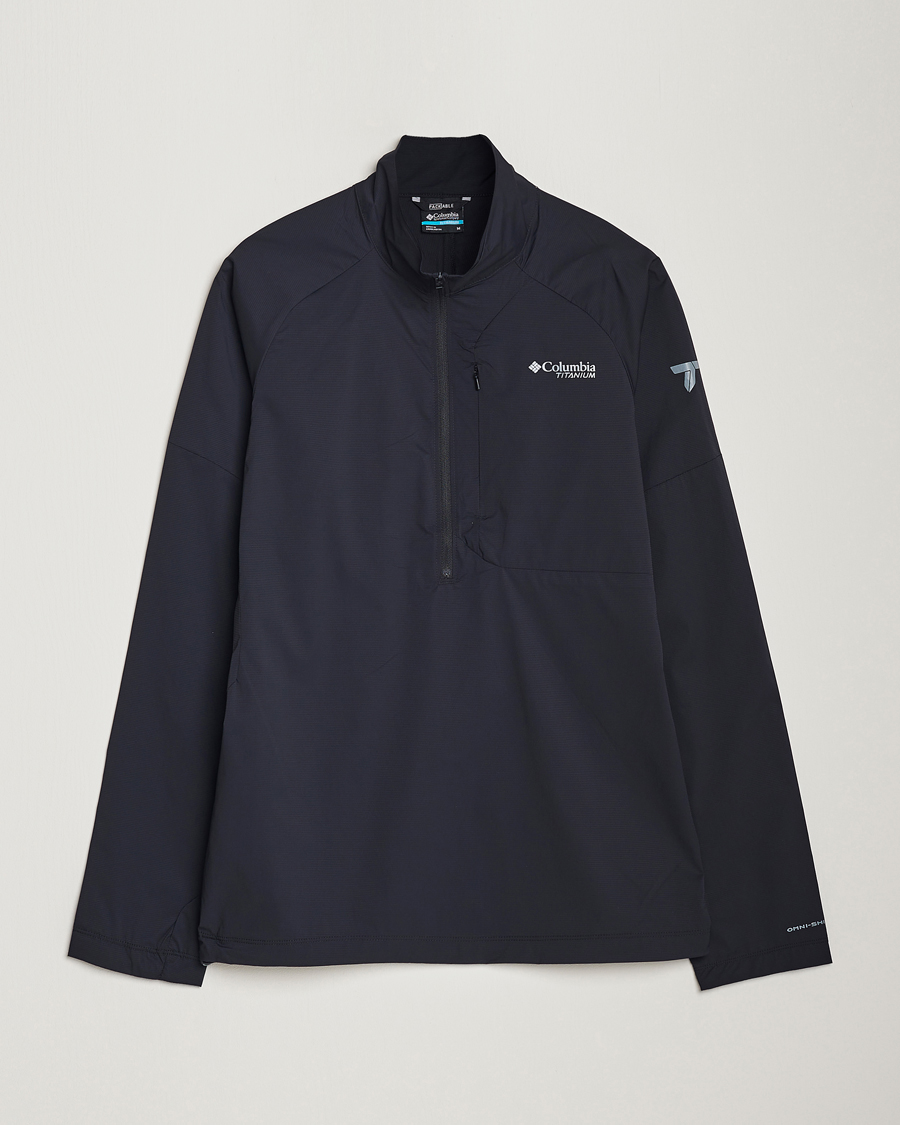 Homme | Manteaux Et Vestes | Columbia | Titan Pass Lightweigt Half Zip Jacket Black