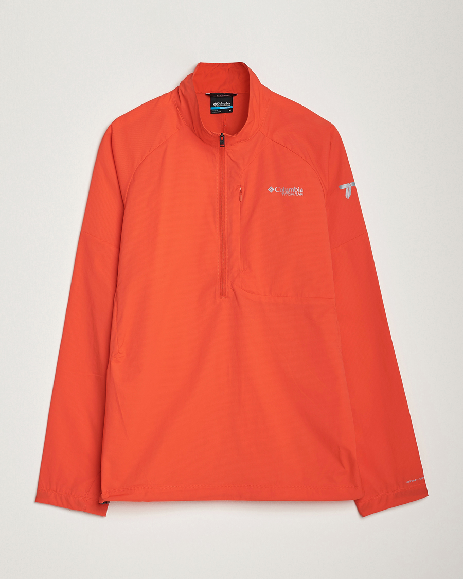 Homme | Manteaux Et Vestes | Columbia | Titan Pass Lightweigt Half Zip Jacket Spicy