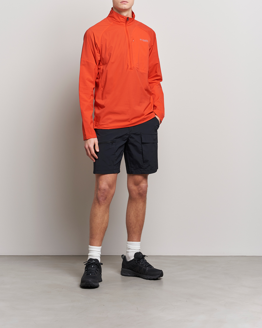 Homme | Manteaux Et Vestes | Columbia | Titan Pass Lightweigt Half Zip Jacket Spicy