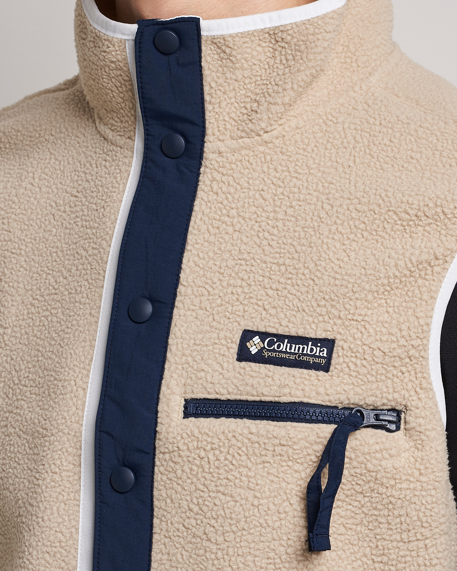 Homme | Pulls Et Tricots | Columbia | Helvetia Fleece Vest Ancient Fossil