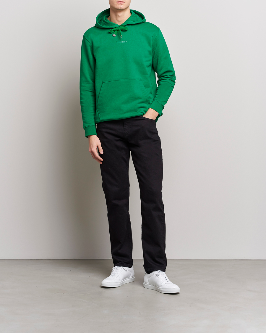 Homme | Pulls Et Tricots | Dondup | Logo Hoodie Green