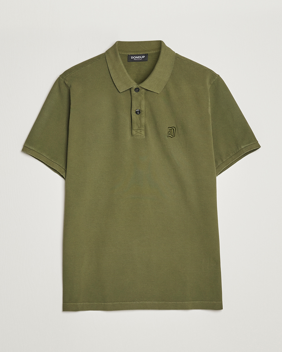 Homme | Polos | Dondup | Cotton Pique Olive