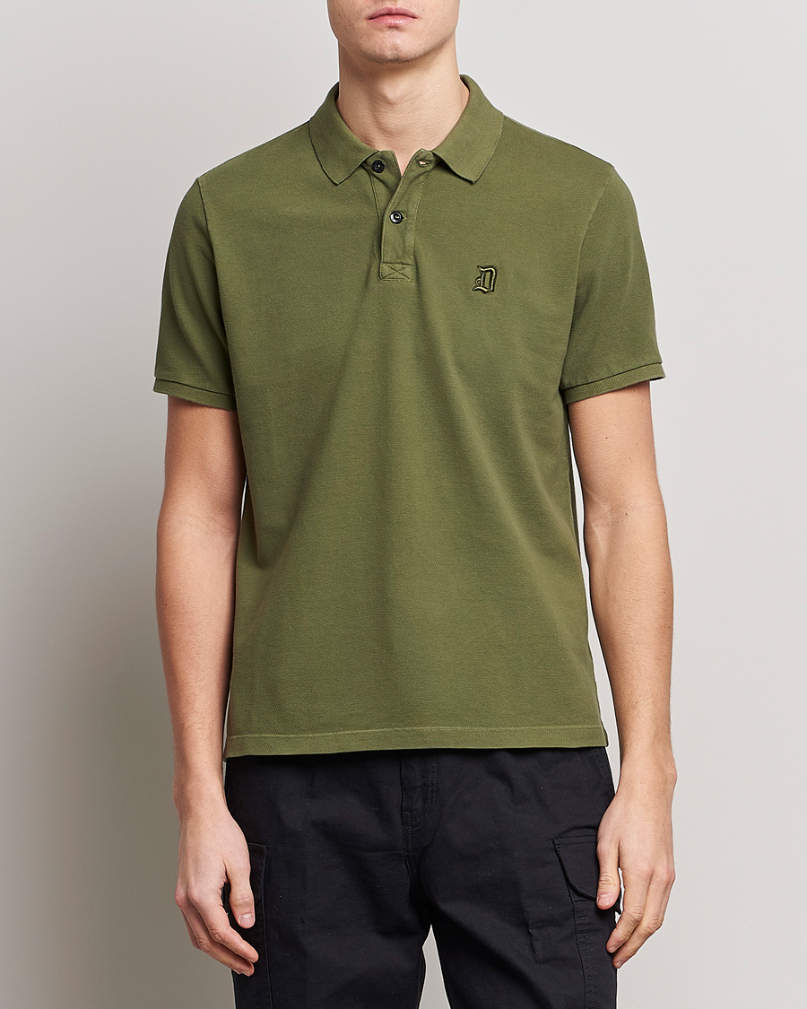 Homme | Polos | Dondup | Cotton Pique Olive