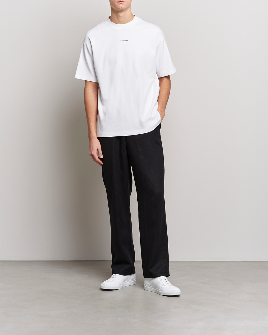 Homme | T-shirts | Drôle de Monsieur | Classic NFPM T-Shirt White