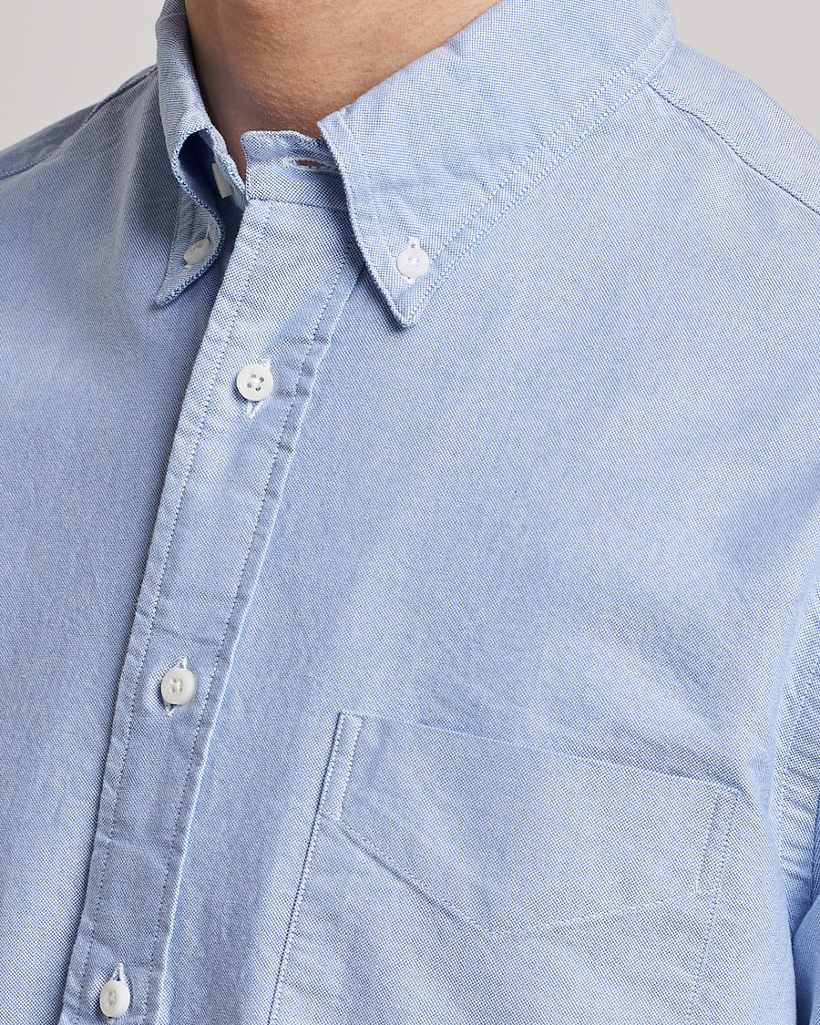 Homme | Chemises | Gitman Vintage | Button Down Oxford Shirt Light Blue