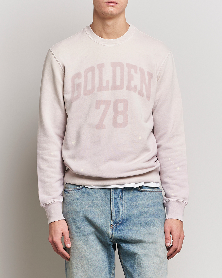 Homme | Pulls Et Tricots | Golden Goose | Deluxe Brand 78 Cotton Fleece Sweatshirt Shadow Grey