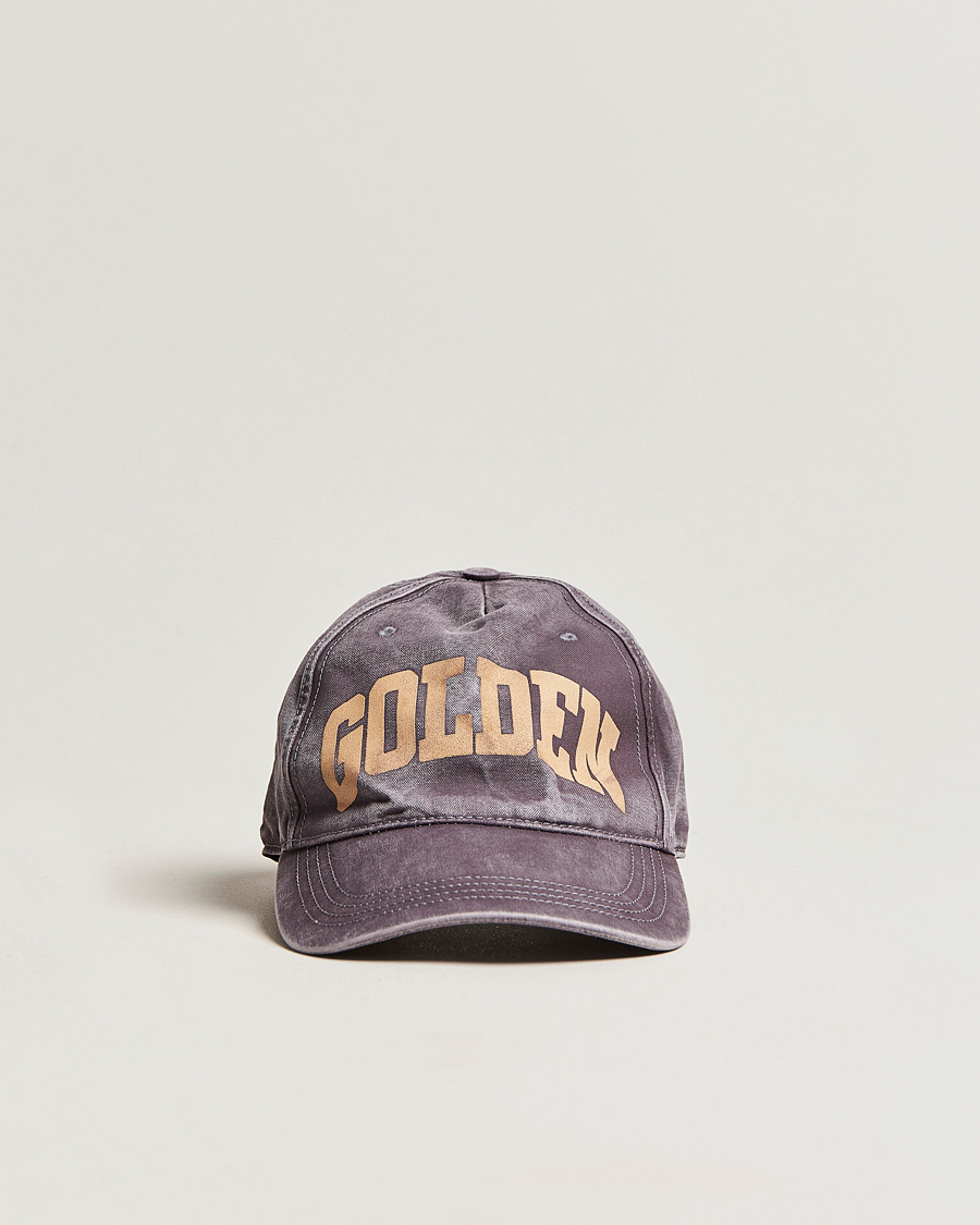 Homme | Golden Goose Deluxe Brand Distressed Cotton Baseball Cap Marzipan | Golden Goose | Deluxe Brand Distressed Cotton Baseball Cap Marzipan