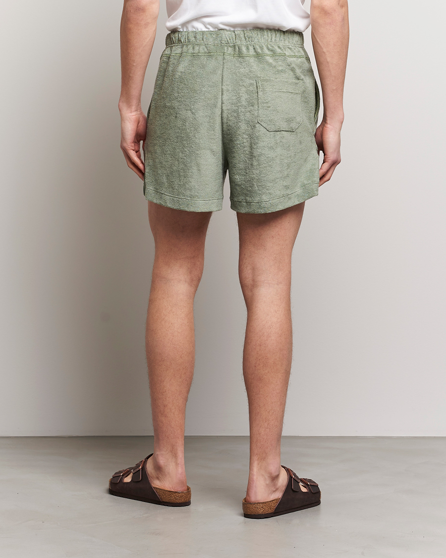 Homme | Shorts | Howlin' | Cotton Blend Terry Shorts Agave