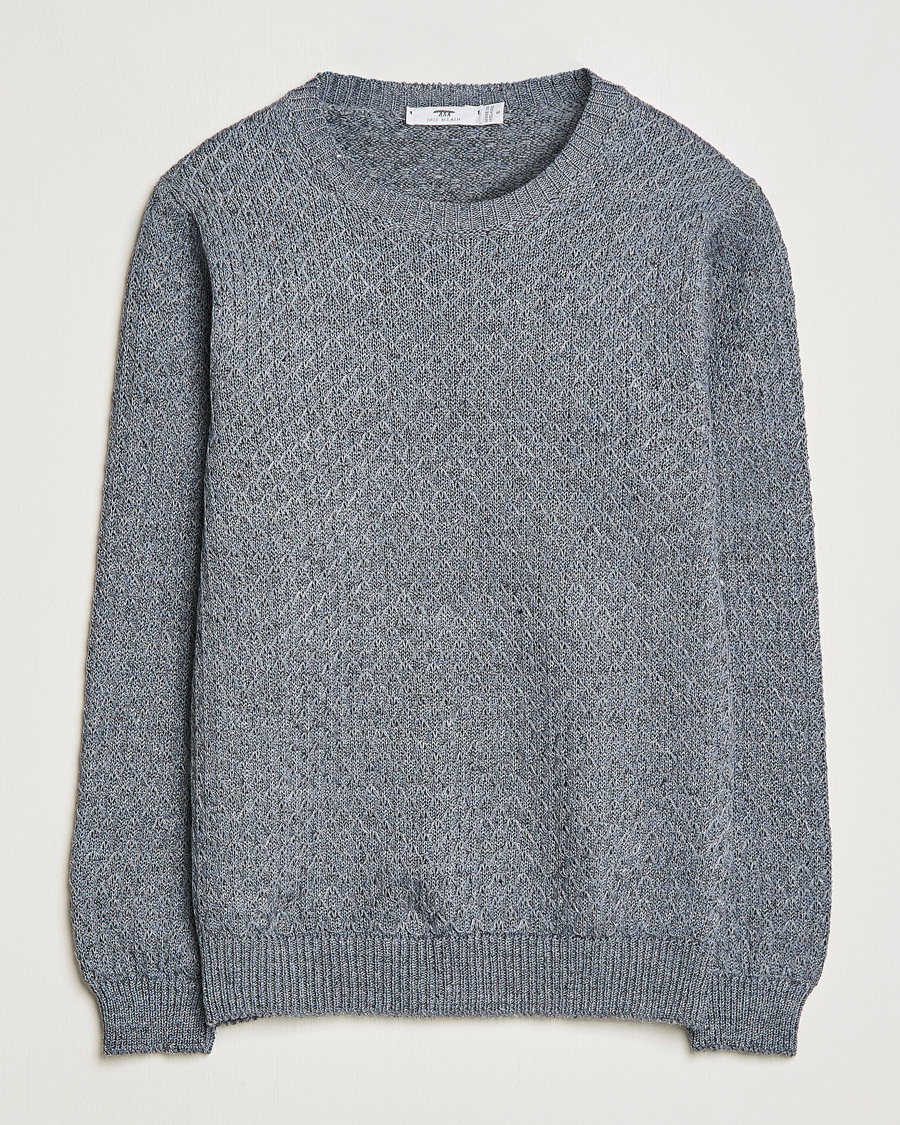 Homme | Pulls Et Tricots | Inis Meáin | Fishnet Linen Sweater Stone