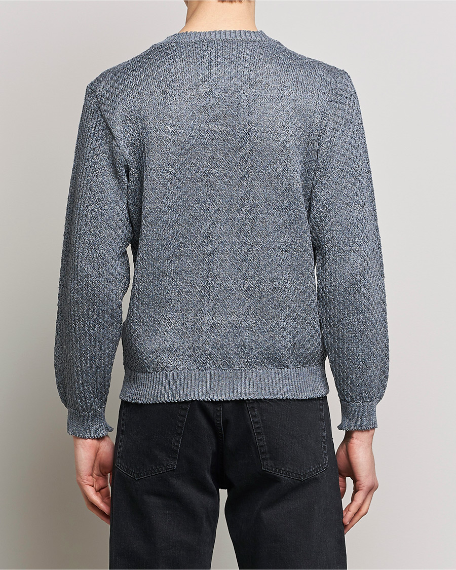 Homme | Pulls Et Tricots | Inis Meáin | Fishnet Linen Sweater Stone