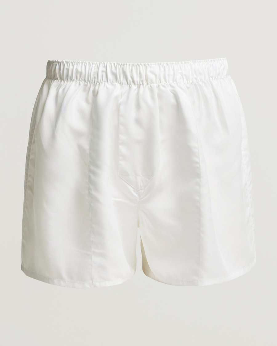 Homme | Sous-Vêtements Et Chaussettes | CDLP | Woven Boxer Shorts Classic White