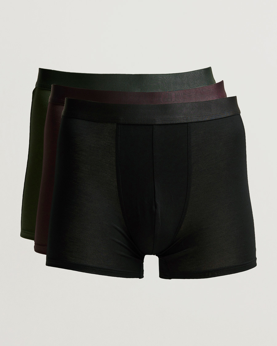 Homme | Sous-Vêtements Et Chaussettes | CDLP | 3-Pack Boxer Brief Black/Army/Brown