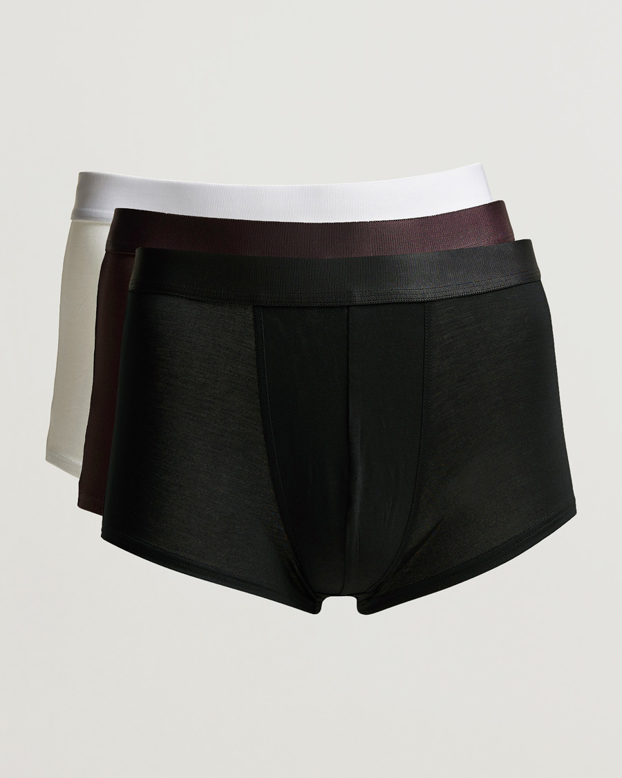 Homme | Sous-Vêtements Et Chaussettes | CDLP | 3-Pack Boxer Trunk Black/White/Brown
