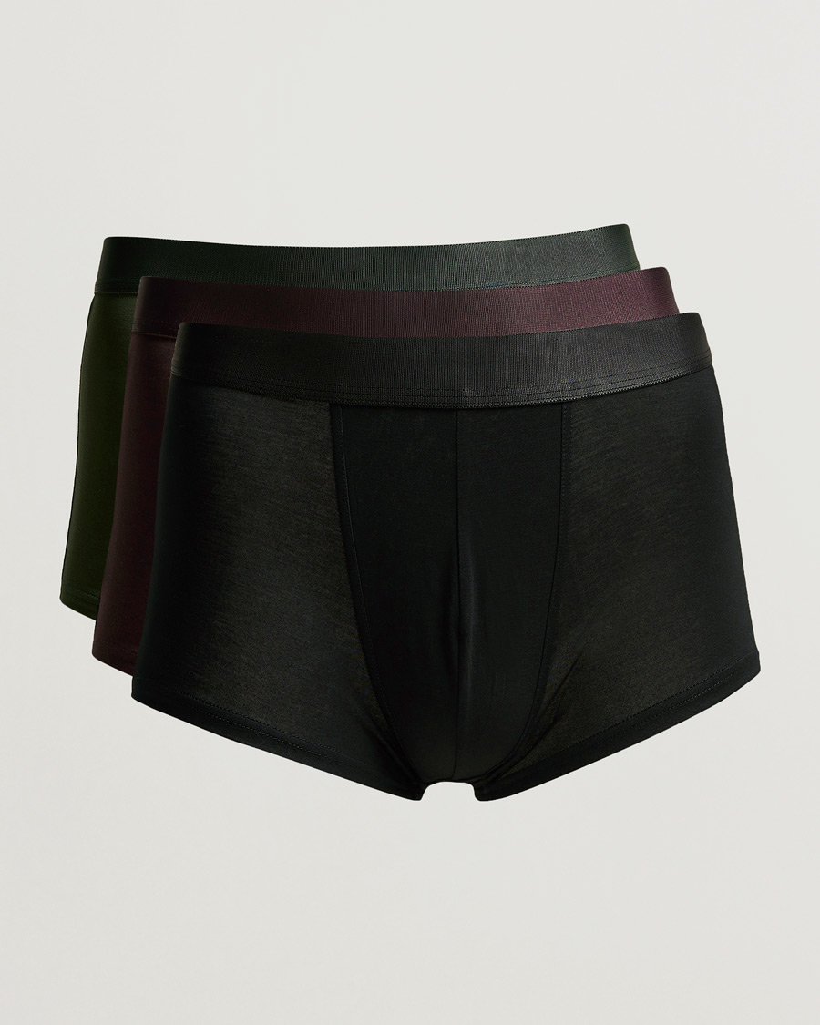 Homme | Sous-Vêtements Et Chaussettes | CDLP | 3-Pack Boxer Trunk Black/Army/Brown