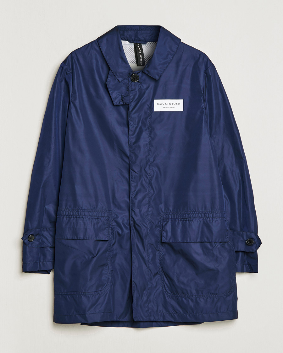 Homme | Manteaux Et Vestes | Mackintosh | Rain Shine Torrential A Line Coat Navy