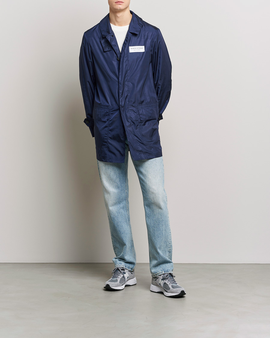 Homme | Manteaux Et Vestes | Mackintosh | Rain Shine Torrential A Line Coat Navy