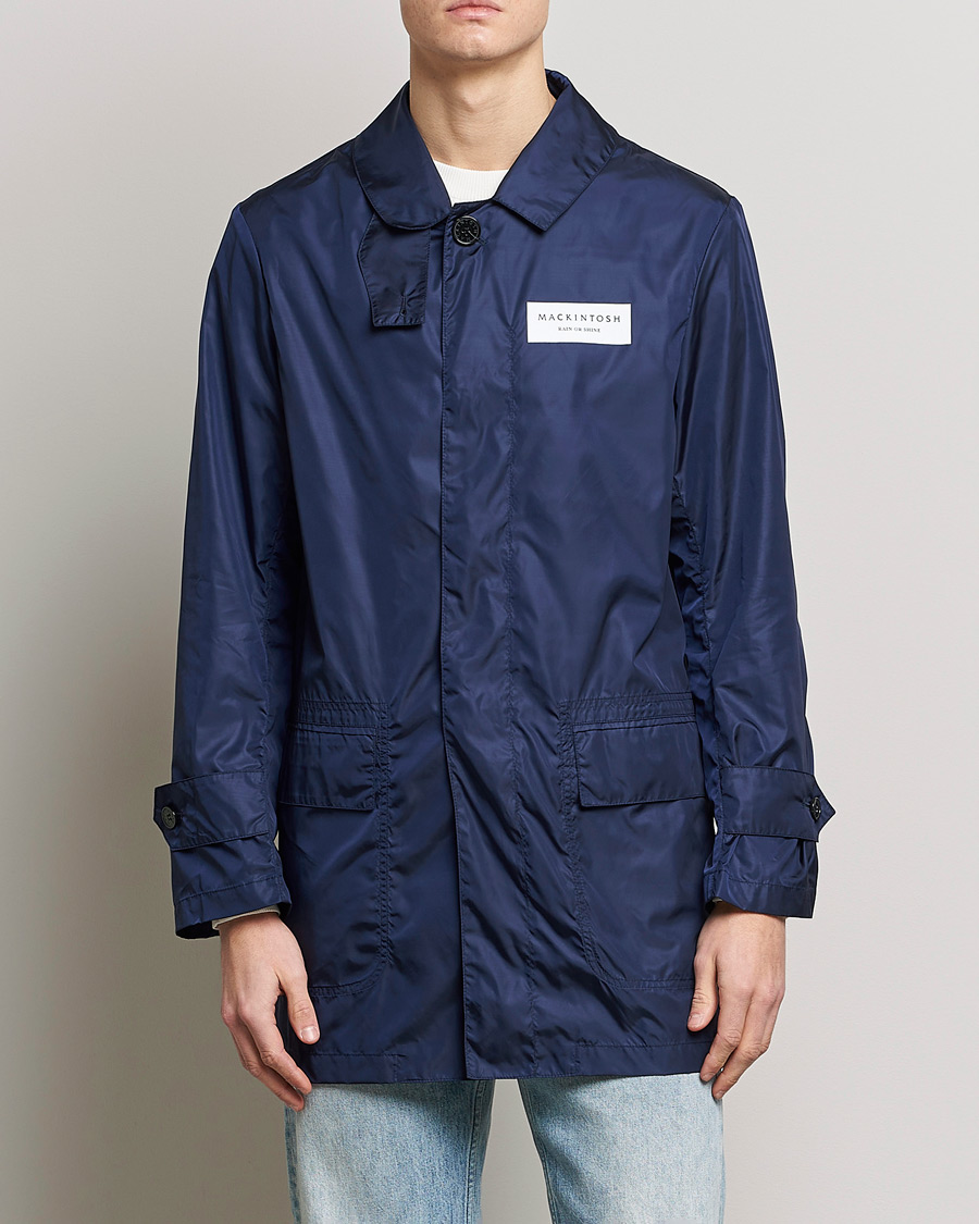 Homme | Manteaux Et Vestes | Mackintosh | Rain Shine Torrential A Line Coat Navy