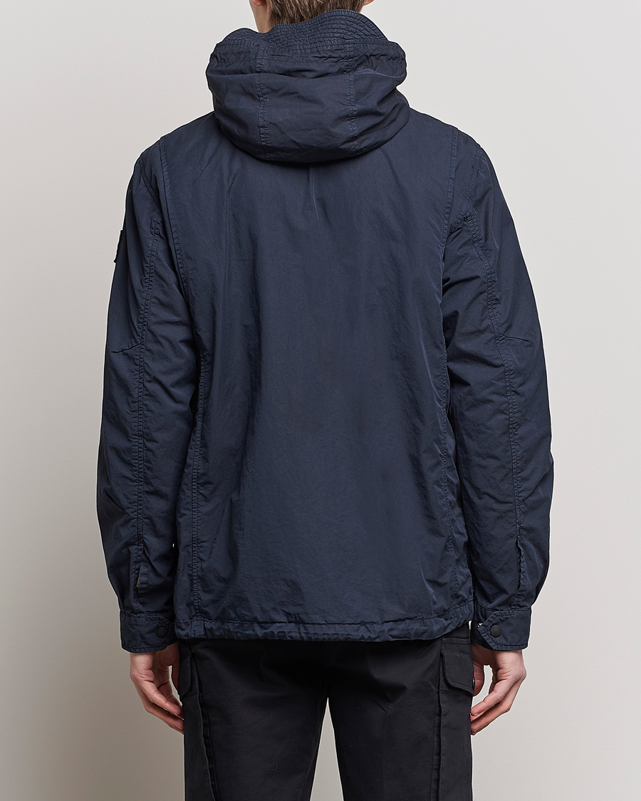 Heren | Jassen | Belstaff | Deploy Cotton/Nylon Field Jacket Dark Ink/Black