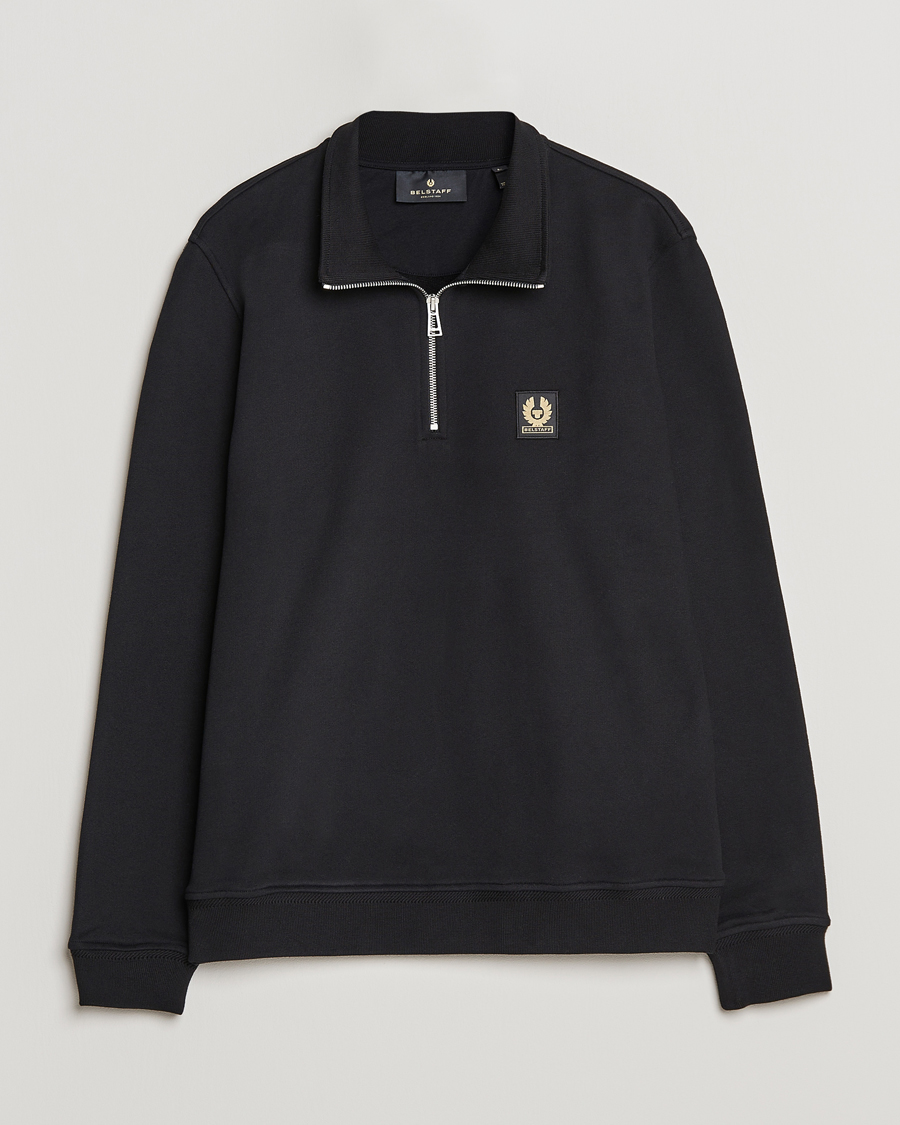 Heren | Truien | Belstaff | Signature Half Zip Sweatshirt Black