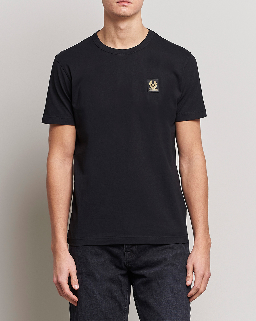 Heren | T-shirts | Belstaff | Cotton Logo T-Shirt BLACK