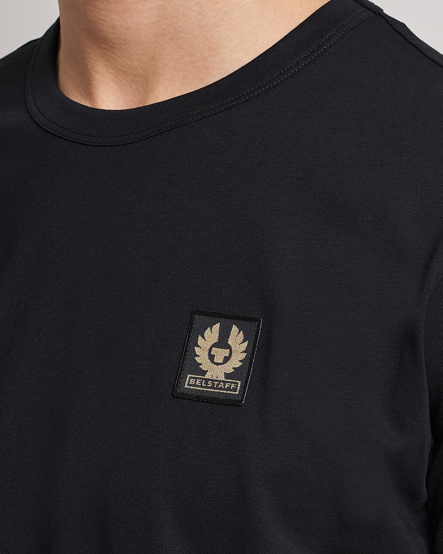 Heren | T-shirts | Belstaff | Cotton Logo T-Shirt BLACK
