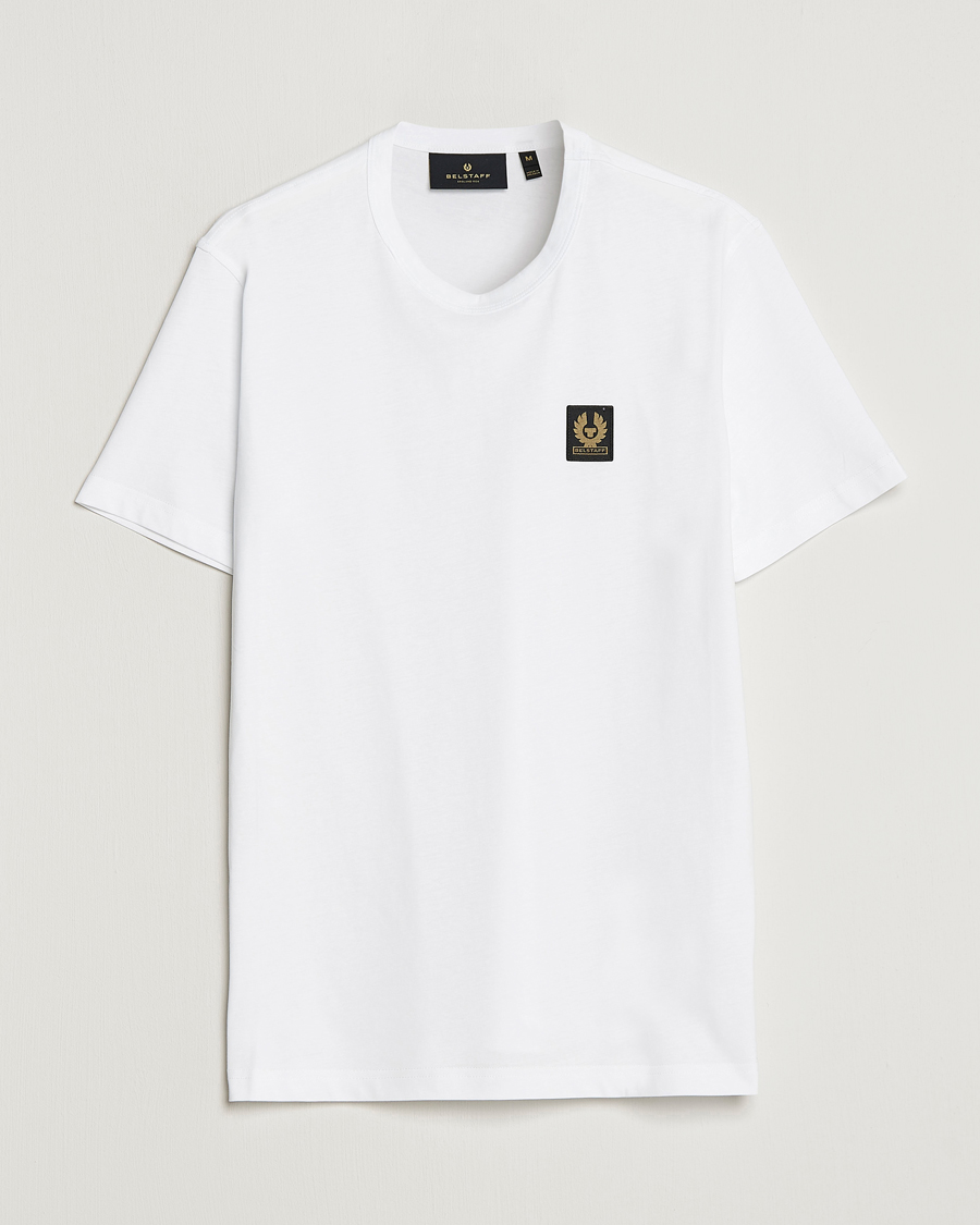 Heren | T-shirts | Belstaff | Cotton Logo T-Shirt White