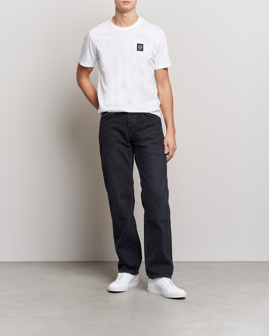 Heren | T-shirts | Belstaff | Cotton Logo T-Shirt White