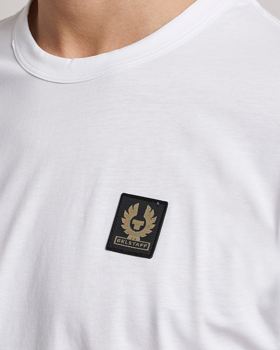 Heren | T-shirts | Belstaff | Cotton Logo T-Shirt White